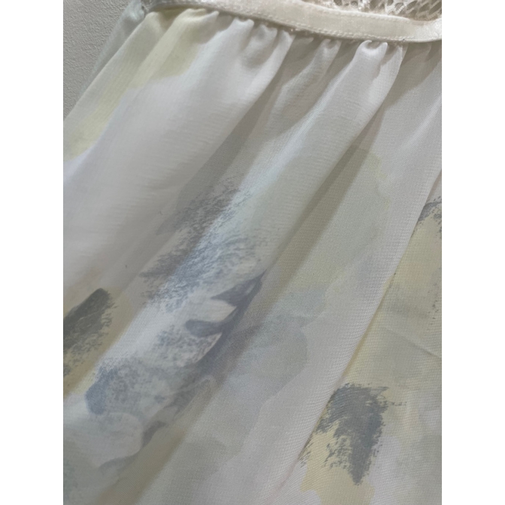 La Vie en Rose Y2K Babydoll Slip Dress S Sheer Lace Coquette Soft Girl Pastel - Picture 4 of 8